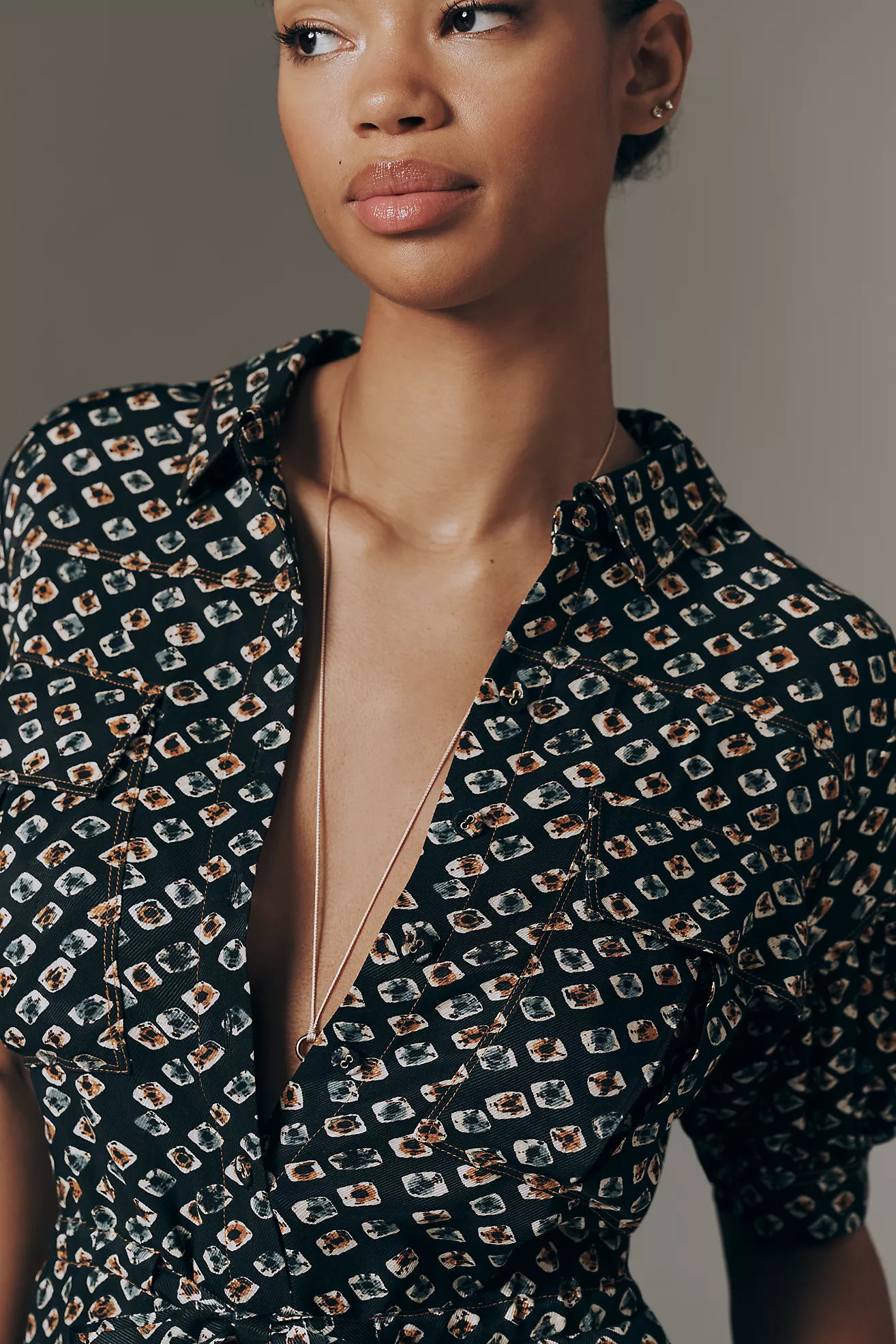 By Anthropologie Utility Pocket Shirt Dress | Anthropologie (US)