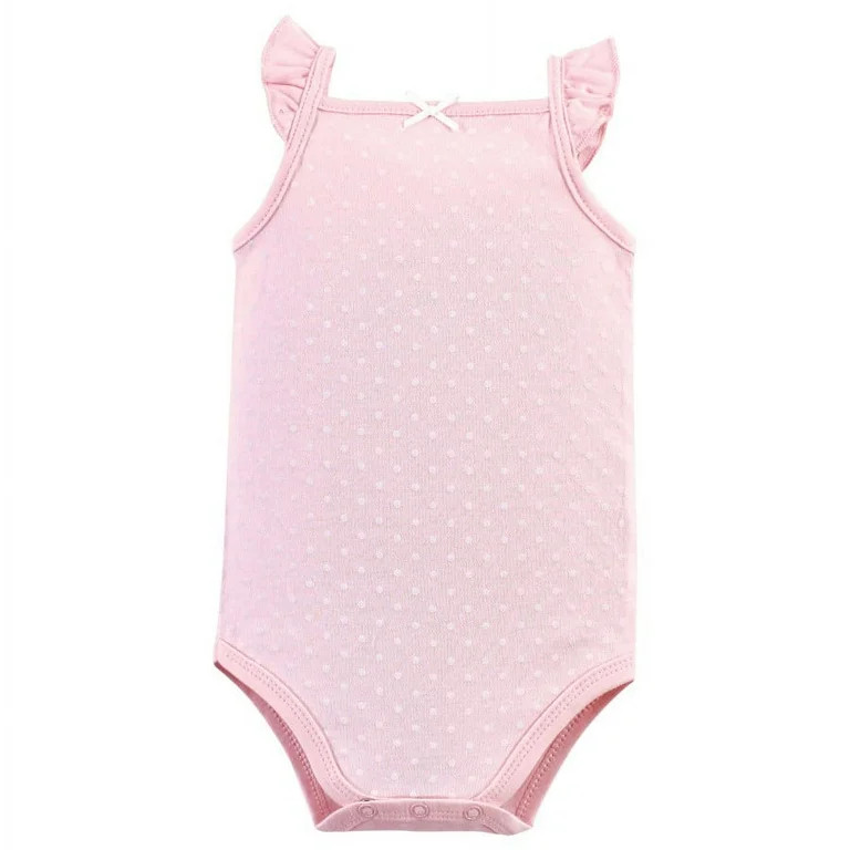 Hudson Baby Sleeveless Bodysuits, 5-Pack, Preemie-24 Months | Walmart (US)