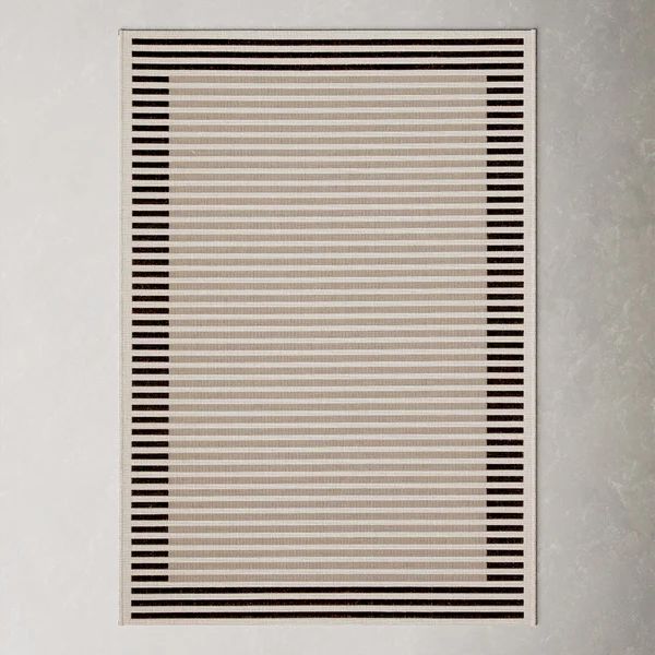 Welty Raven/Fog Indoor/Outdoor Rug | Wayfair North America