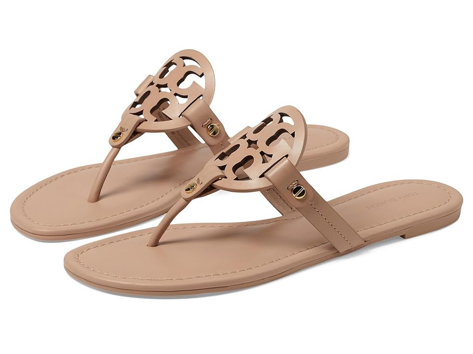 Tory Burch Miller Sandal Women's Shoes Light Makeup : 7.5 M, Leather | Zappos