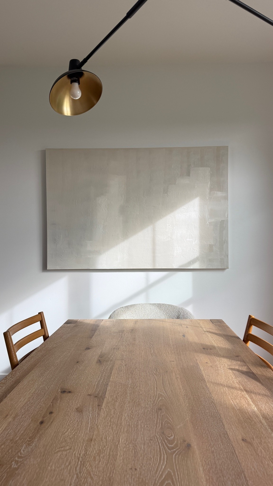 If you need really large art, just get yourself a blank canvas and layer on some color or find some ideas on Pinterest to create an abstract!

#LTKHome
