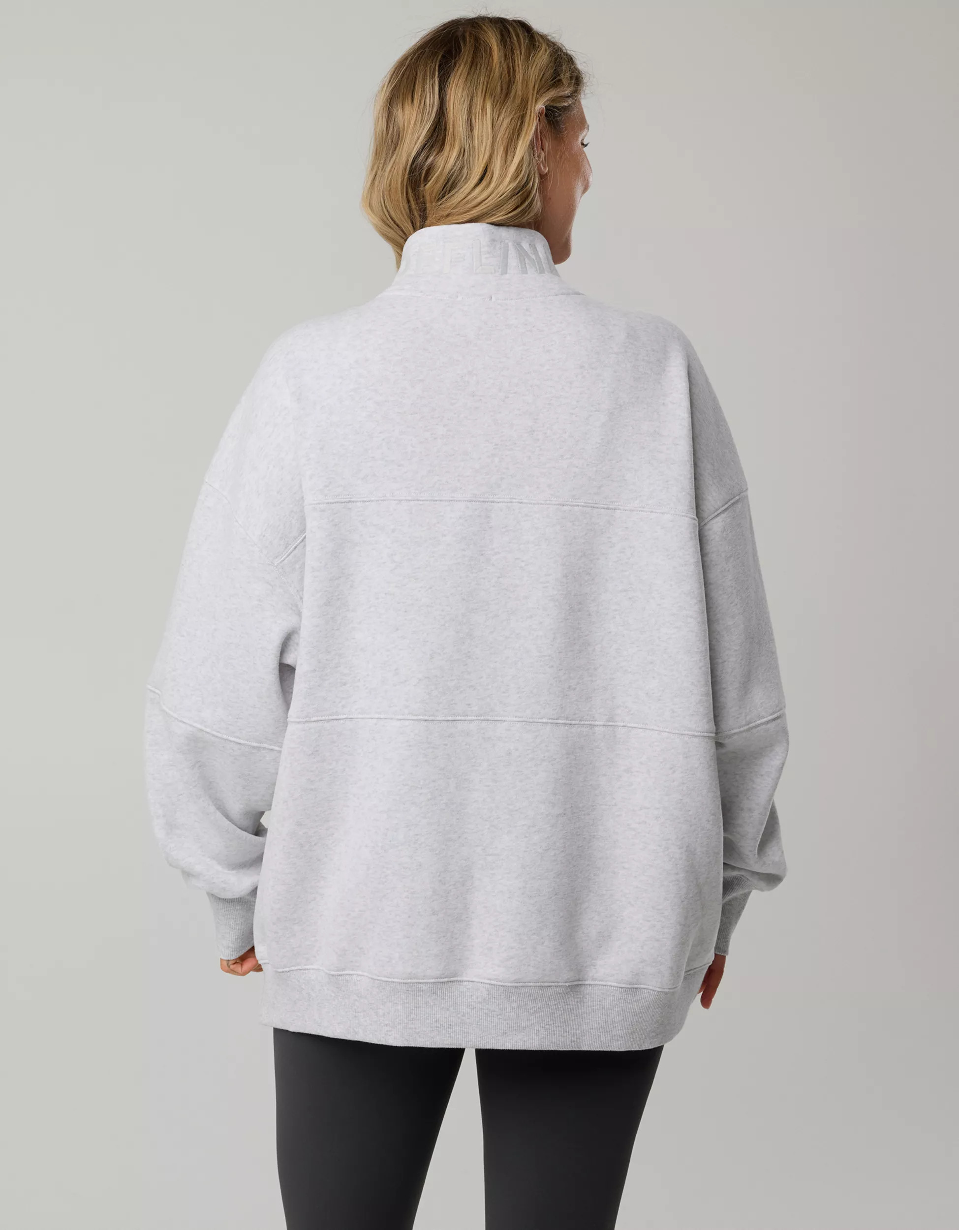 OFFLINE By Aerie Cloud Fleece Quarter Zip Sweatshirt | American Eagle Outfitters (US & CA)