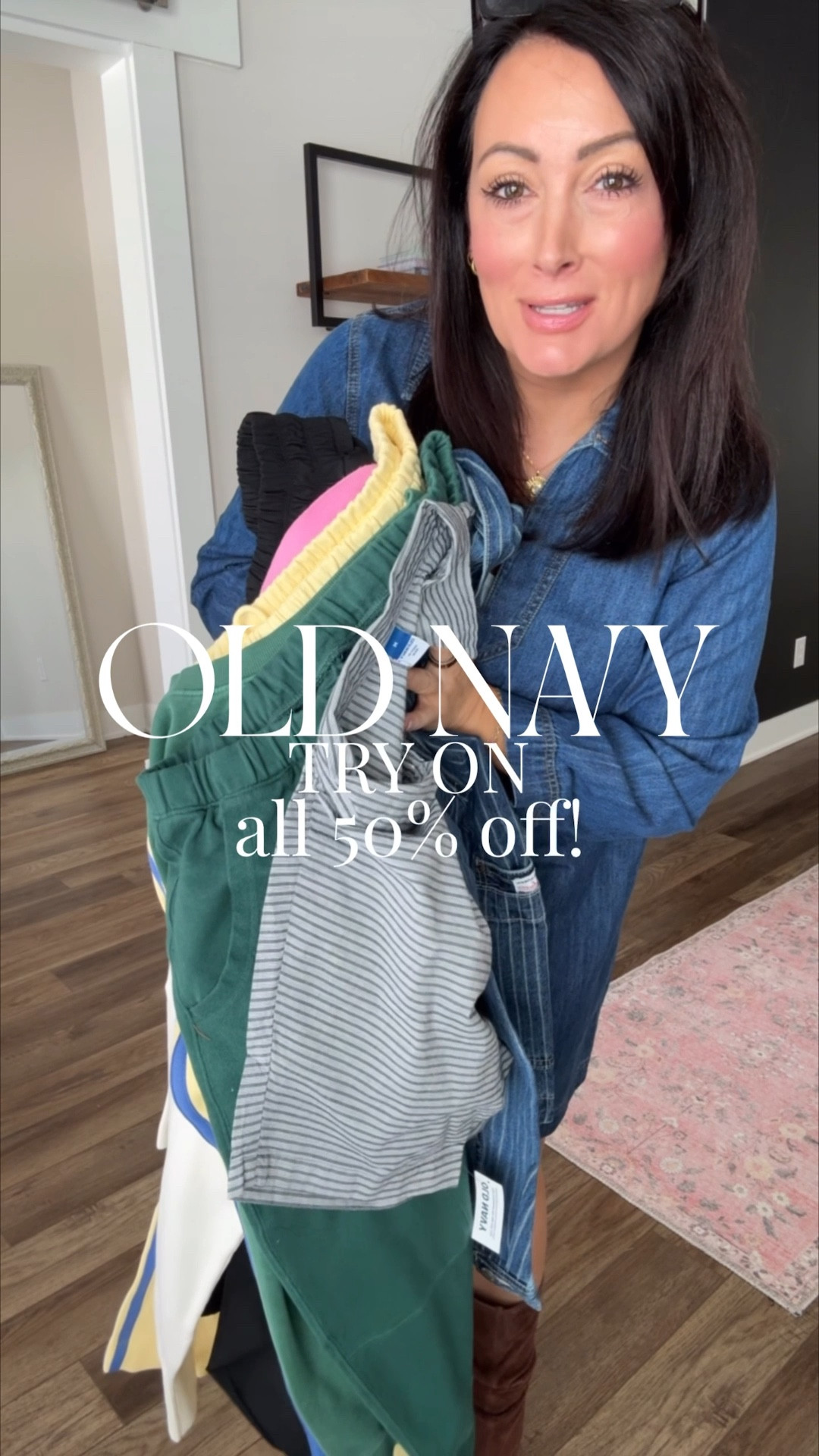 Huge old navy sale this weekend! 40-50% off everything! 

#LTKgrwm #LTKootd #LTKSpringSale
