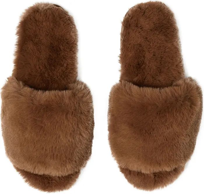 Apparis Diana Faux Fur Slide Slipper | Nordstrom | Nordstrom