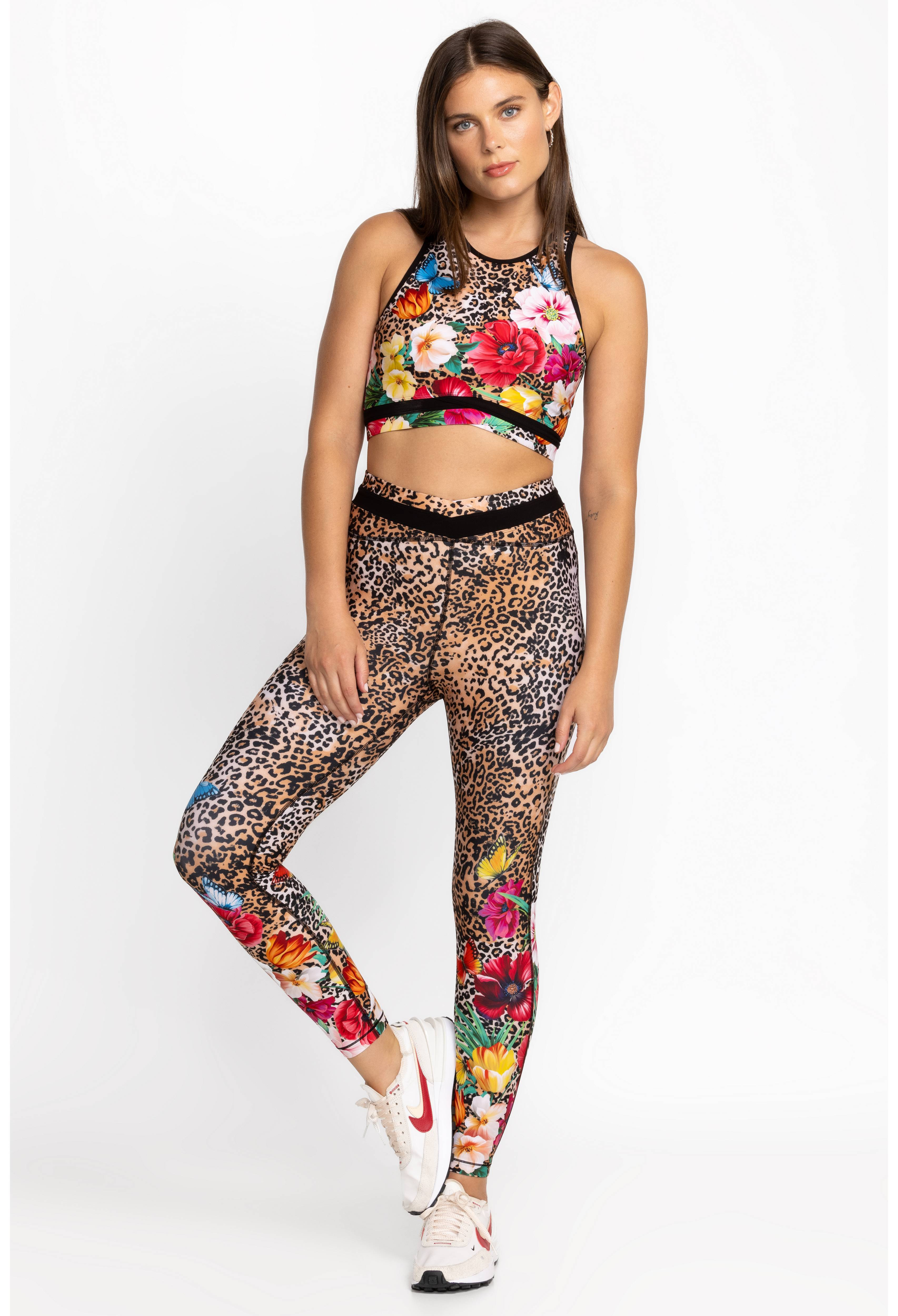 Sandra High Waist Criss Cross Legging | Johnny Was | Johnny Was