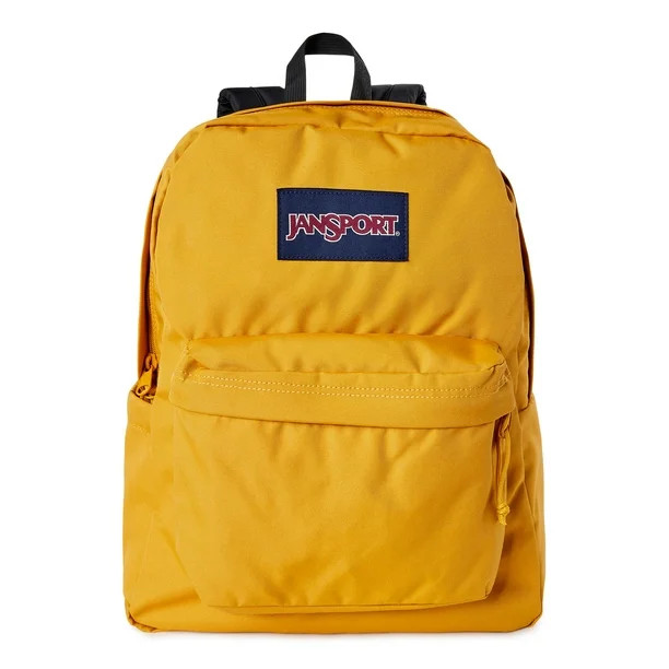 JanSport Unisex SuperBreak Backpack School Bag Honey Yellow | Walmart (US)