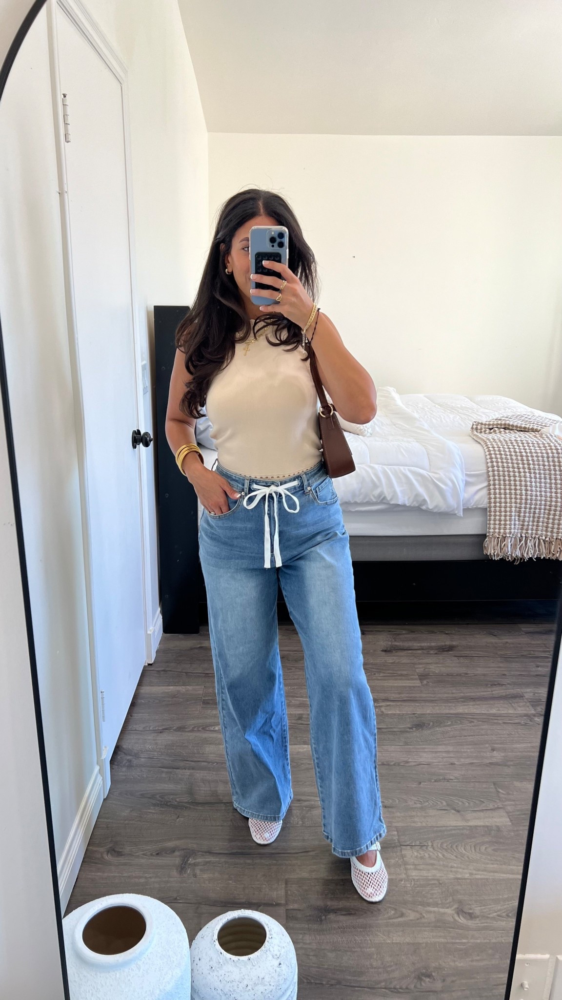 Amazon outfits I’m loving 
Jeans size 6
Mesh ballet flats on sale under $20

#LTKFindsUnder50 #LTKMidsize #LTKSeasonal