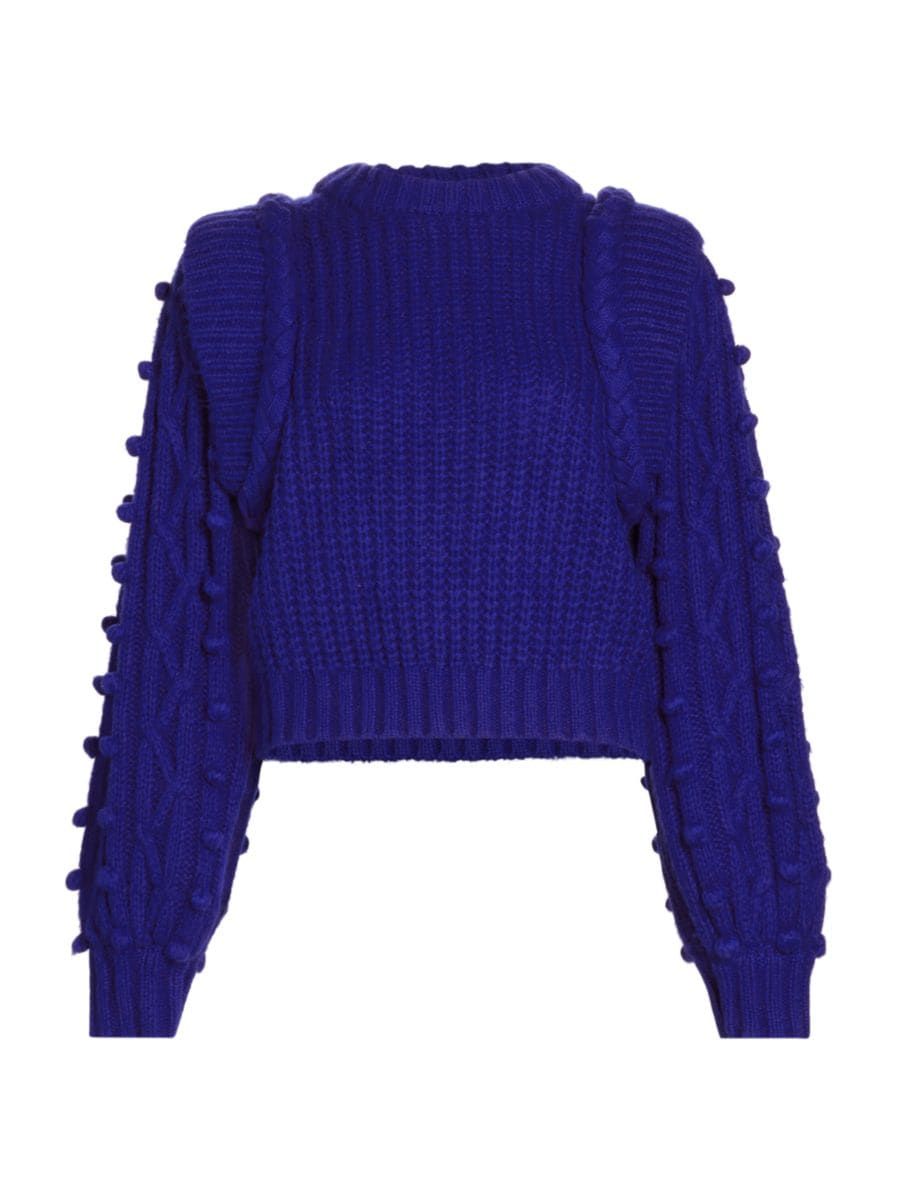 Textured Braided Sweater | Saks Fifth Avenue