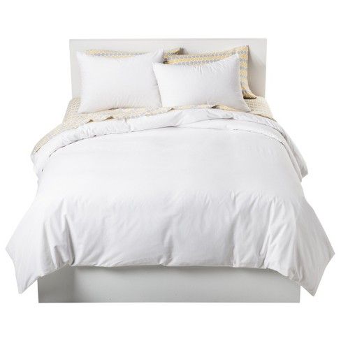 Solid Cotton Blend Duvet Cover Set - Room Essentials™ | Target