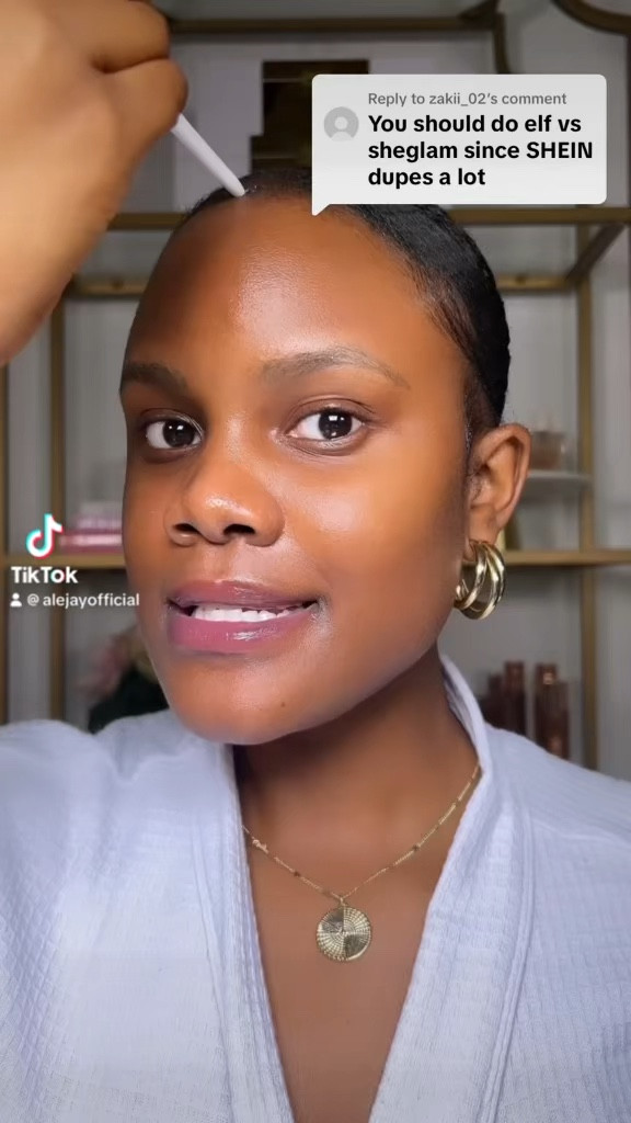 Today we're going to be trying out a full face using dupes from SheGlam and comparing it to dupes from e.l.f.
Cosmetics + a wear test & Stay tuned for the results
#beauty #makeup #elfdupe