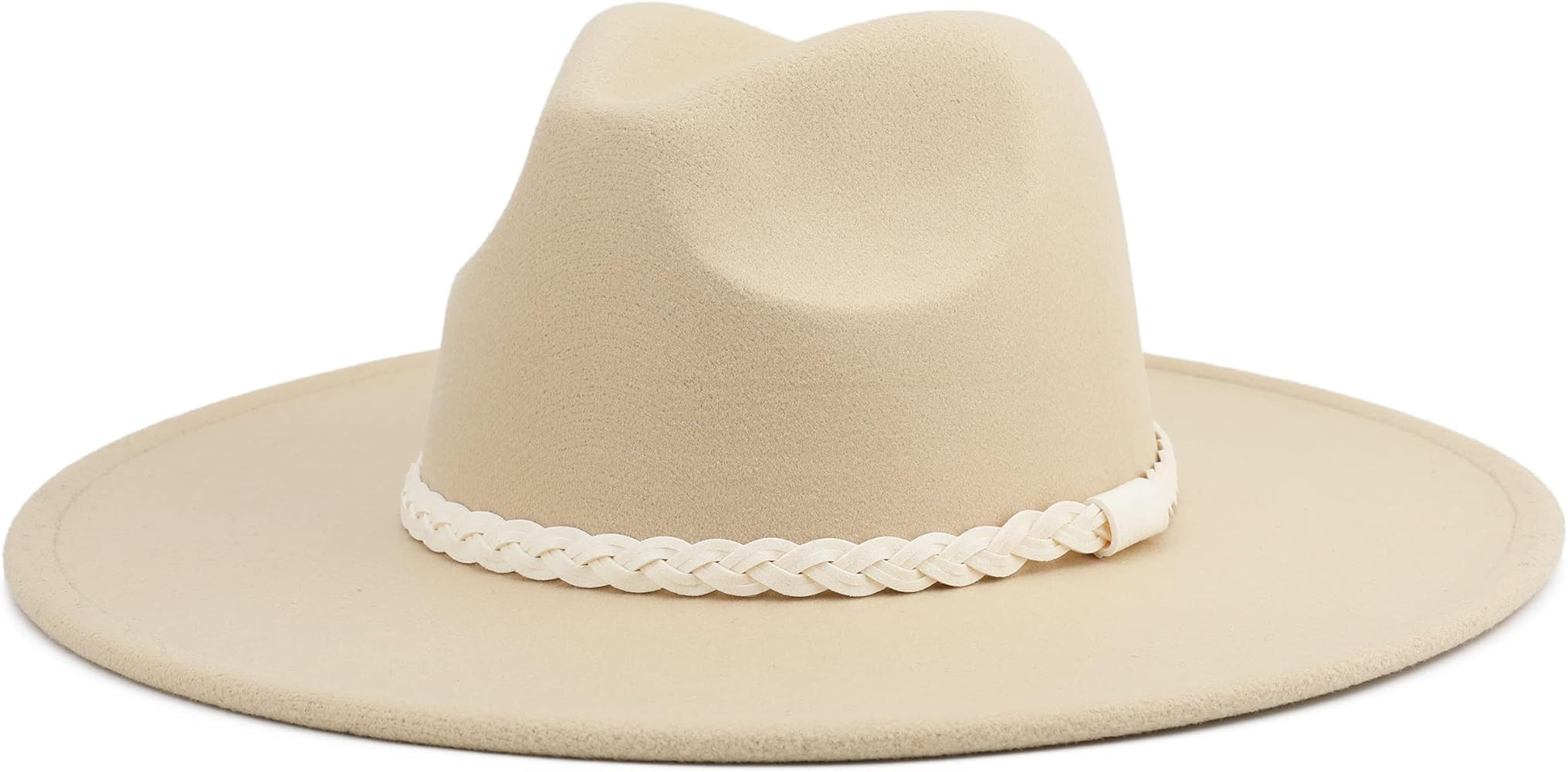 Big Wide Brim Women Fedora Hat | Amazon (US)