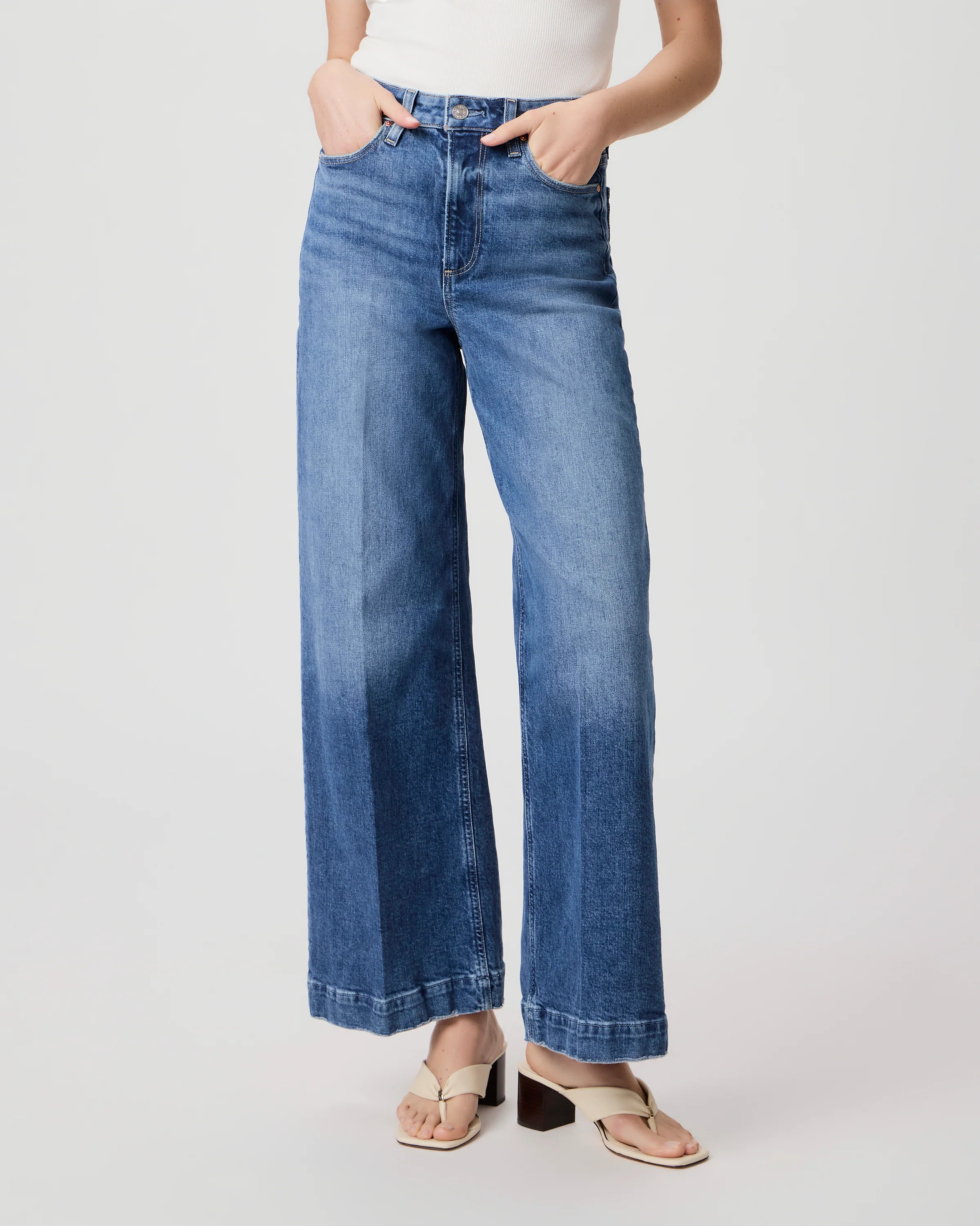 Harper 30" Wide Leg Jean | Paige