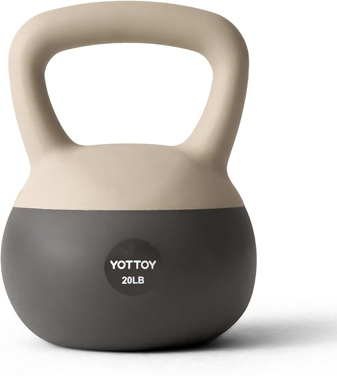 YOTTOY Soft Kettlebell, Set for Strength Training Kettlebells & Home Workouts, Soft-Sided Cushion... | Amazon (US)