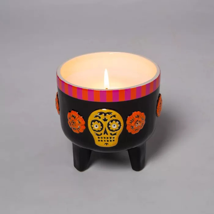 Día de Muertos Black Copalera with Candle - Designed with Luis Fitch | Target