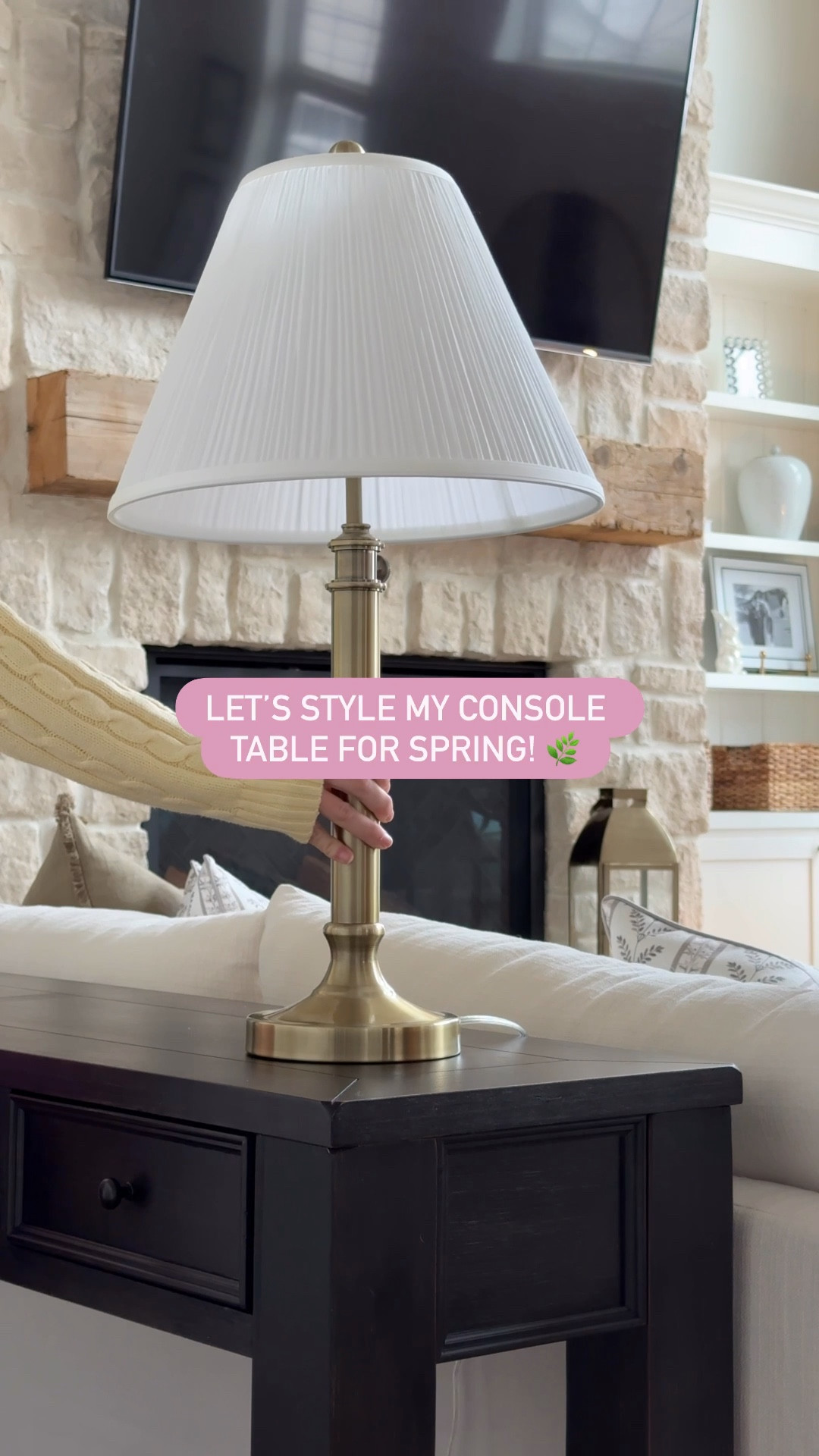 Style my console table with me for spring! Linked everything I could below. Bunny is old from target (linked similar version.. I actually think the new one is cuter!) Candle is recent find from tj maxx! 

#LTKHome #LTKSpringSale #LTKSeasonal