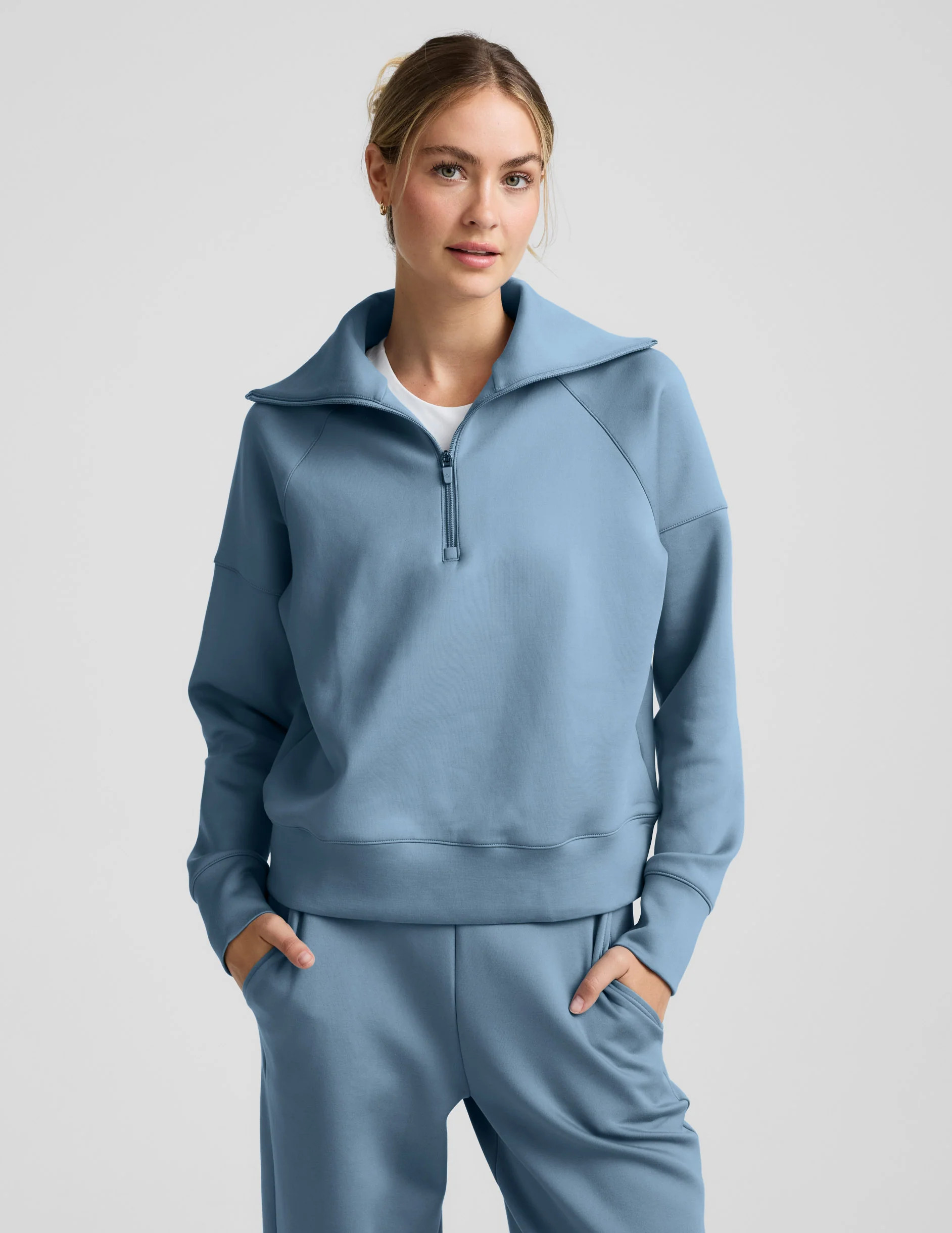 In the Flow 1/4 Zip Pullover | Beyond Yoga | Beyond Yoga