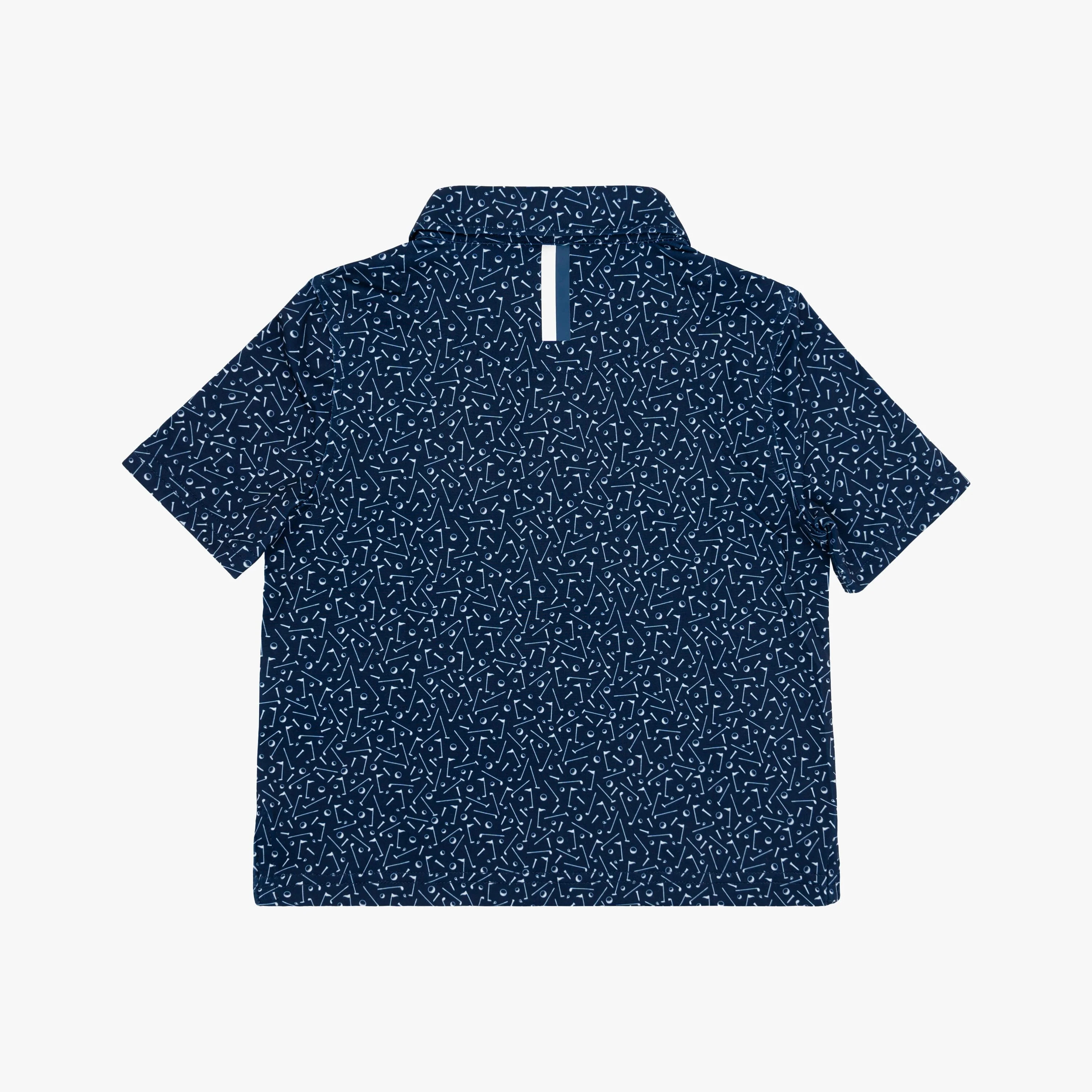 The Lil' Mulligan Performance Polo - Admiral Navy | Rhoback | RHOBACK