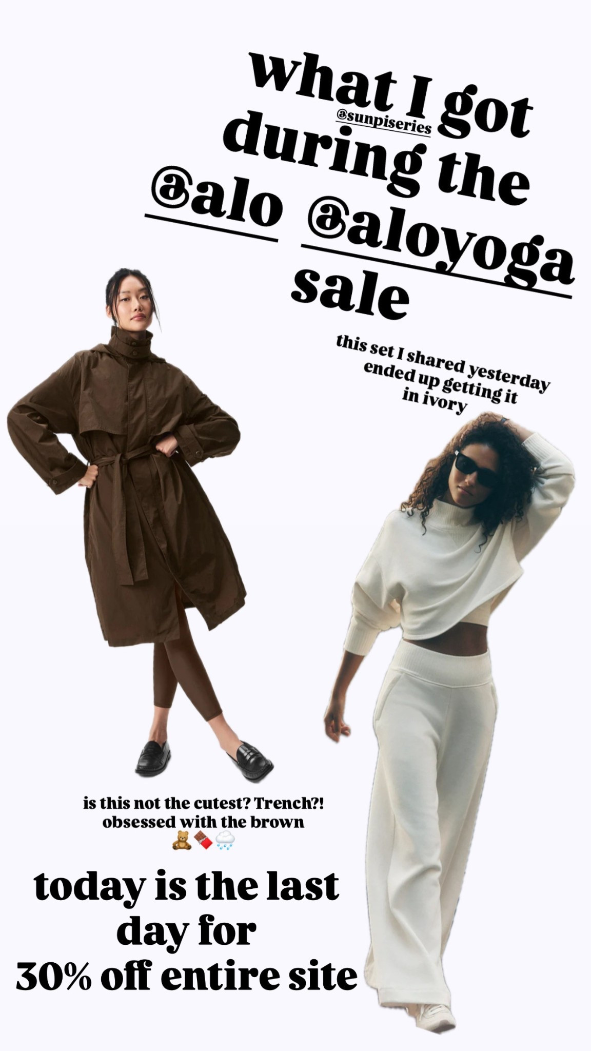 last day of the Alo yoga sale! 

#LTKSaleAlert #LTKCyberWeek #LTKHoliday
