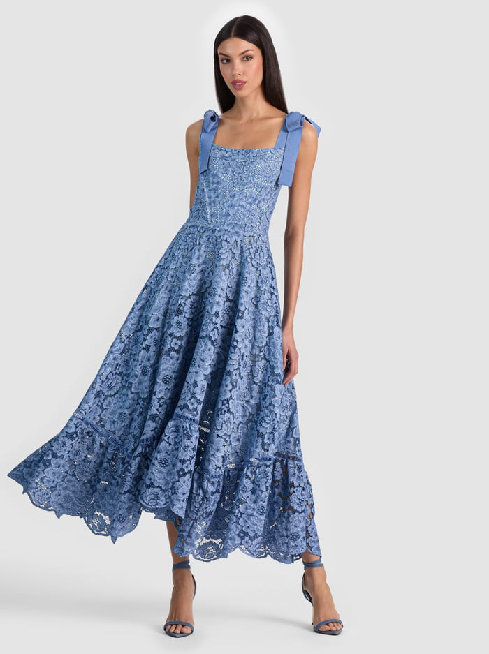 ROSALEE LACE BUSTIER DRESS | Alice + Olivia