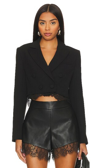 Manu Blazer in Black | Revolve Clothing (Global)