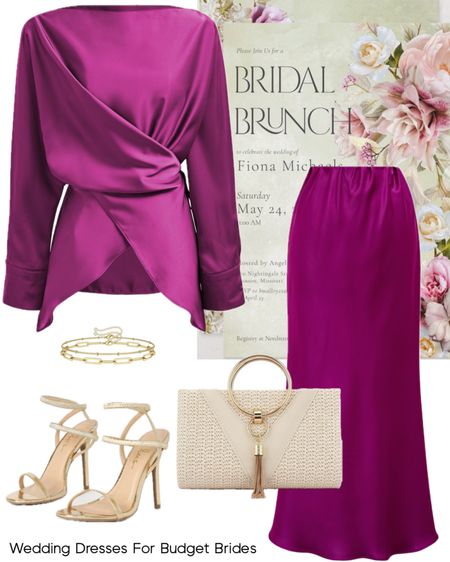 Elegant bridal brunch guest outfit idea. 

#springoutfit #trendingcolors #dressyoutfit #bridalshoweroutfit #rehearsaldinneroutfit 

#LTKWedding #LTKSeasonal #LTKParties