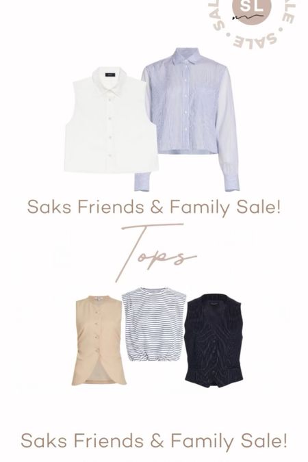 The @saks Friends & Family Sale is HERE! 25% off New Arrivals. Check out my top picks! #sakspartner #saks 
