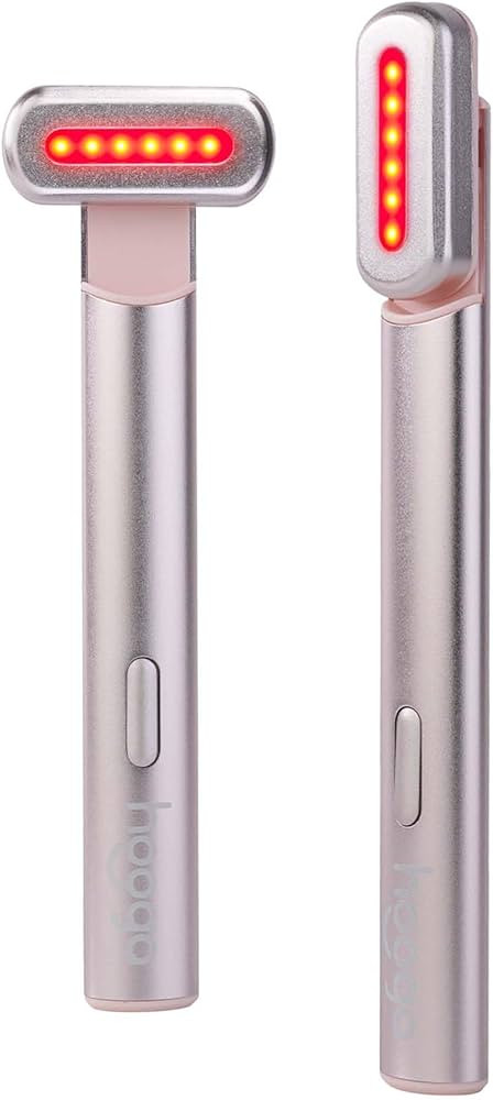 Hooga Facial Wand, Red Light Therapy Wand for Face and Neck with Microcurrent, Heat, and Massage ... | Amazon (US)