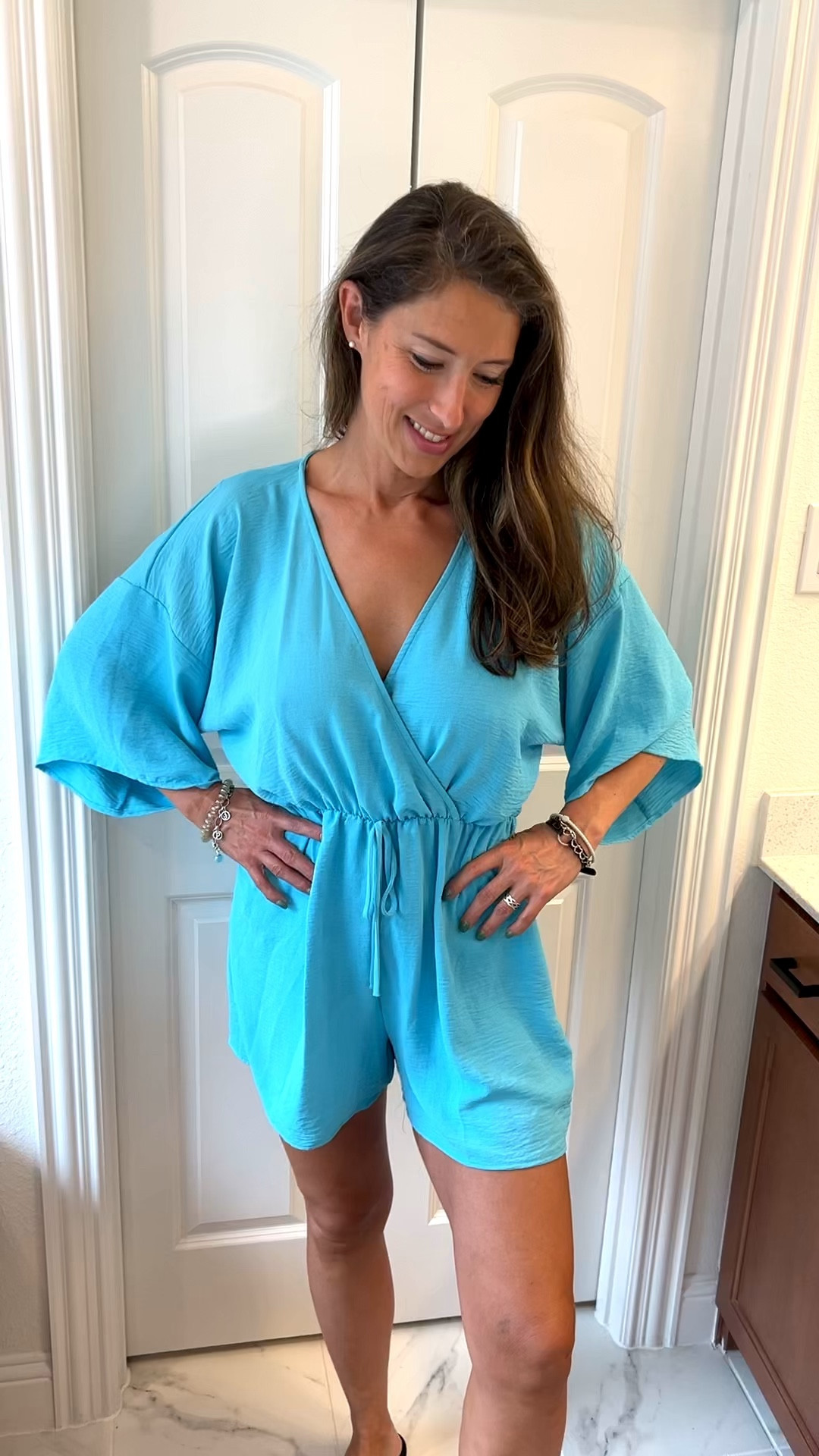 Beautiful resort where while supplies last! 
5’10”
Medium
Size 8
36C/D

#LTKTall #LTKOver40 #LTKootd