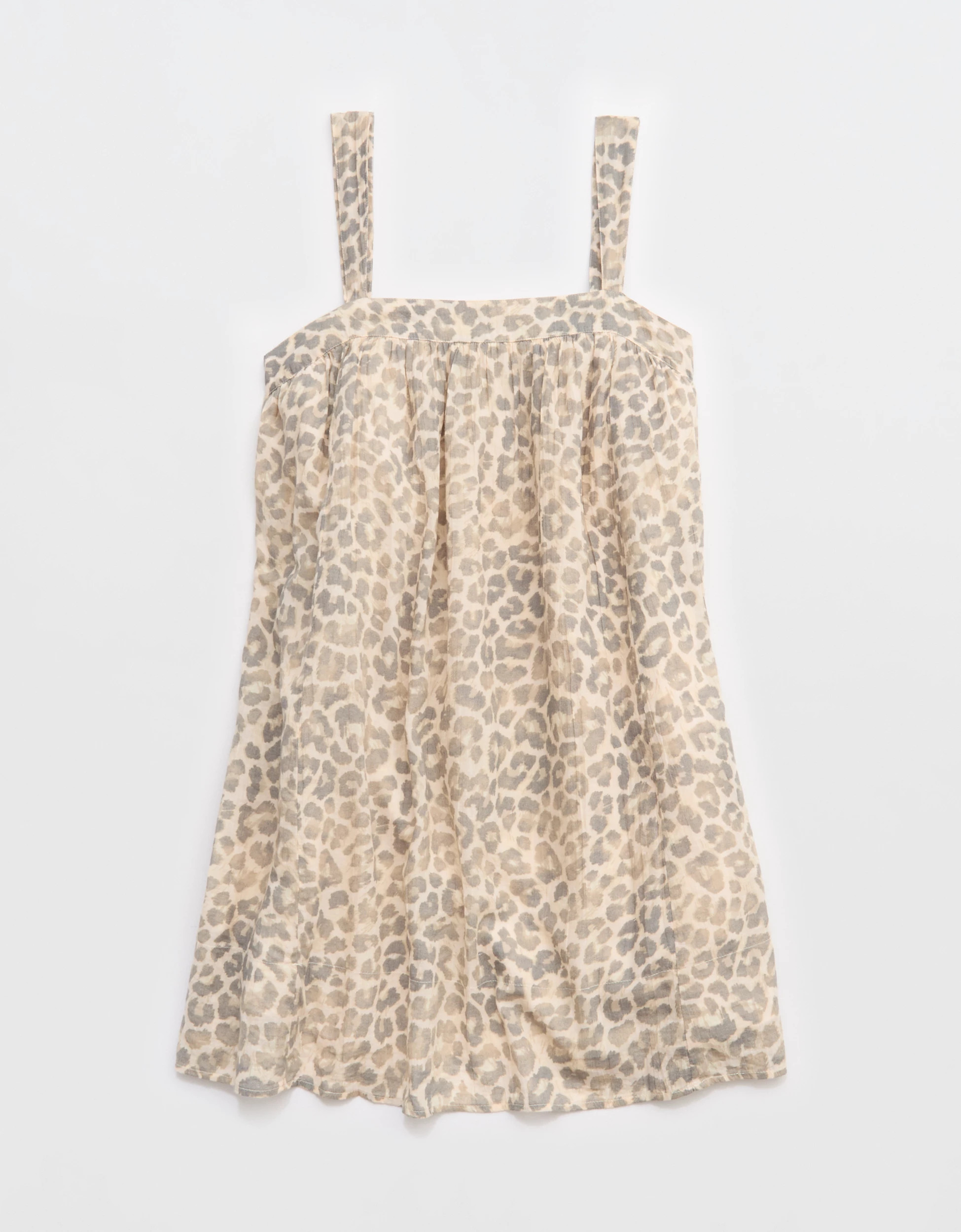 Aerie Printed Babydoll Mini Dress | American Eagle Outfitters (US & CA)