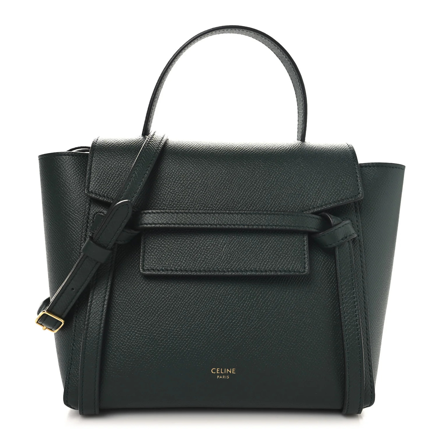 Celine Grained Calfskin Nano Belt Bag Amazone | FASHIONPHILE (US)