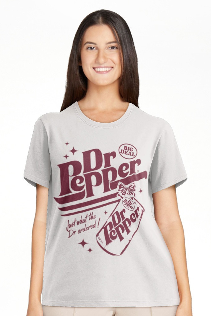 Dr Pepper Women's Graphic Tee with Short Sleeves, Sizes XXS-XXL | Walmart (US)