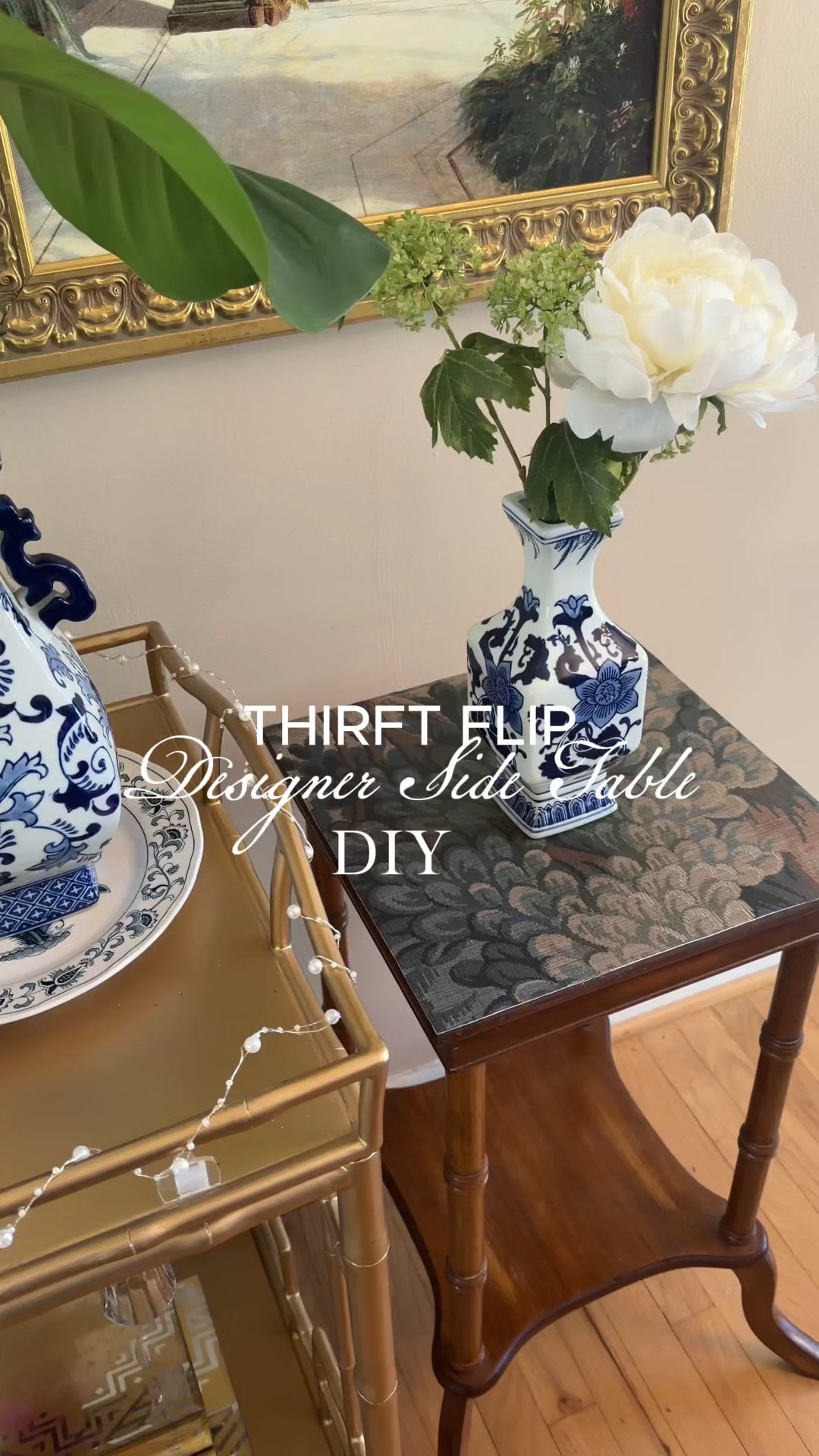 This is your reminder that wallpaper isn’t just for walls. Comment SHOP for products used.

I thrifted this side table for $10 and turned it into a timeless piece using wallpaper from @Artscape.

Imagine all the creative ways to use wallpaper: tabletops, drawers, shelves… those small, often-overlooked spaces that can instantly feel custom with just a little creativity.

Such an easy way to elevate what you already have and create a home that feels layered, intentional, and uniquely yours.

#BeyondTheWall #DIYHome #ThriftFlip #PeelAndStick #AttainableLuxury 