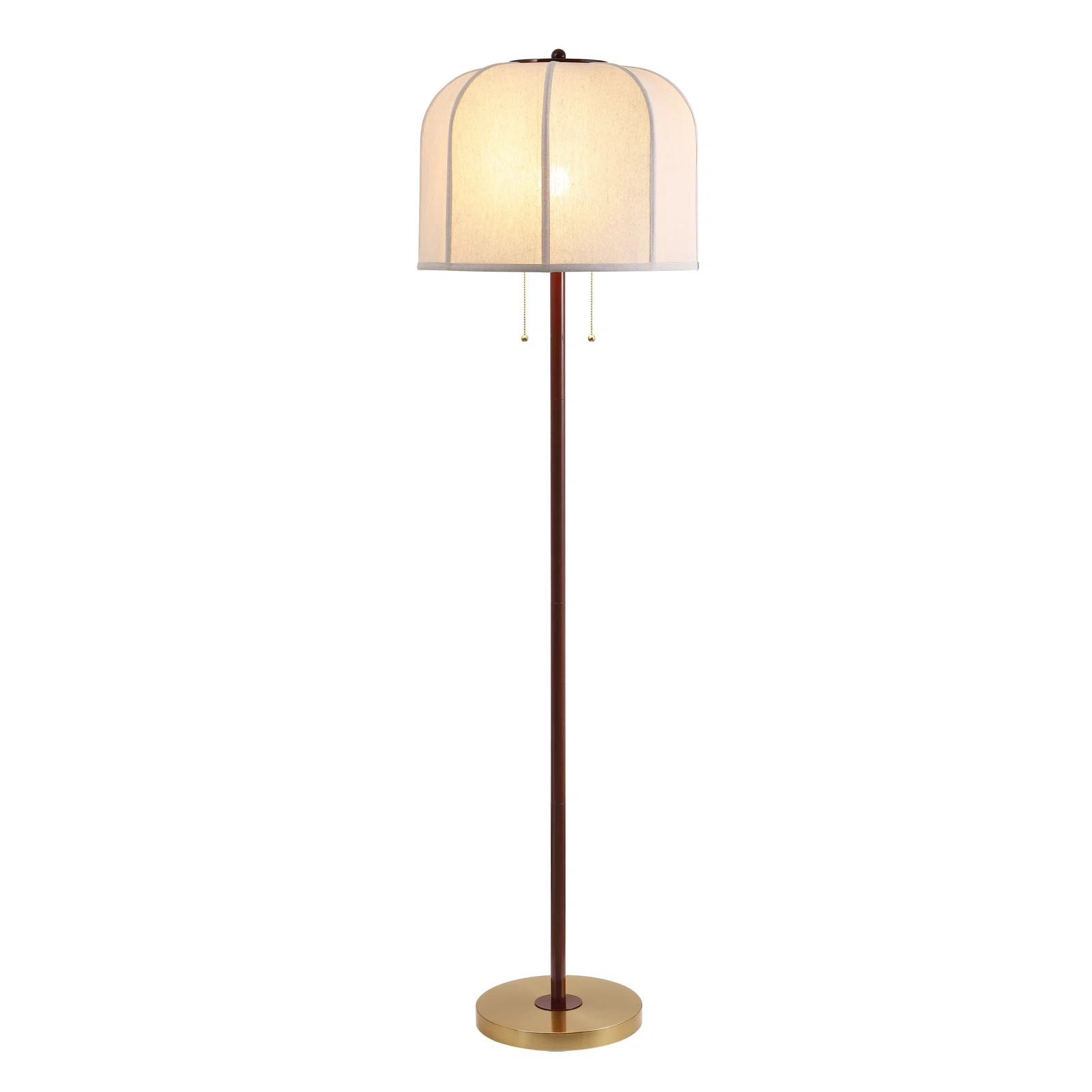 Joss & Main Masey 63.75" Cotton Shade Floor Lamp & Reviews | Joss & Main | Joss & Main