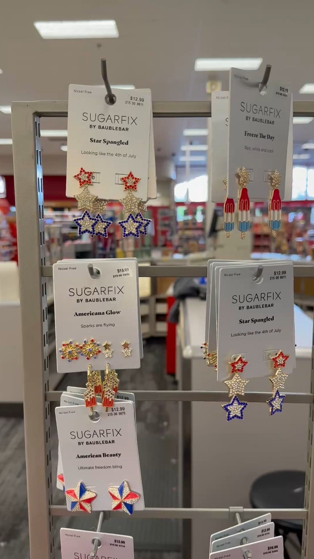How cute are these red, white, and blue Americana patriotic themed earrings? ❤️🤍💙 Perfect for July 4th and fun summer celebrations! ☀️🍉⛱️

#LTKFindsUnder50 #LTKSeasonal #LTKFamily
