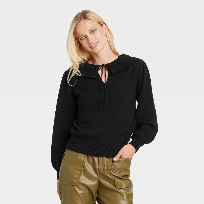 Women's Collared Pullover Sweater - Who What Wear™ | Target