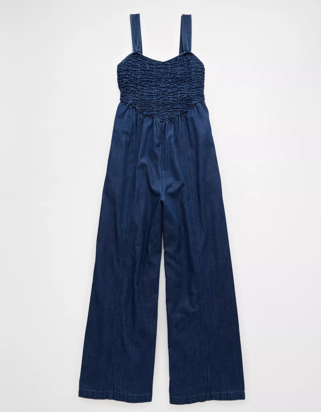AE Smocked Sweetheart Jumpsuit | American Eagle Outfitters (US & CA)