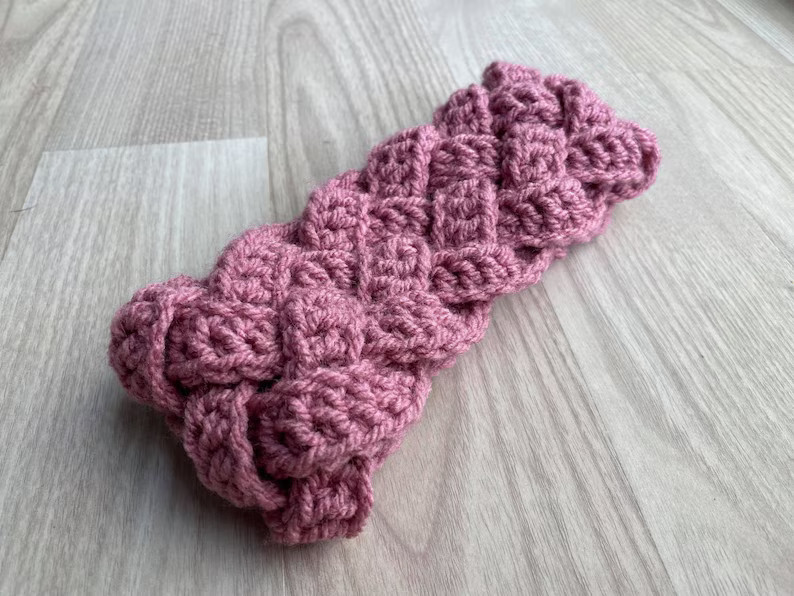 5-strings Braided Headband TOP 5 on YOUTUBE Crochet Headband Pattern - Etsy | Etsy (US)