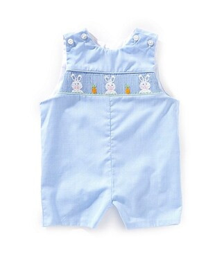 Edgehill Collection Baby Boys 3-24 Months Smocked Bunny Jon Jon Romper | Dillard's | Dillard's