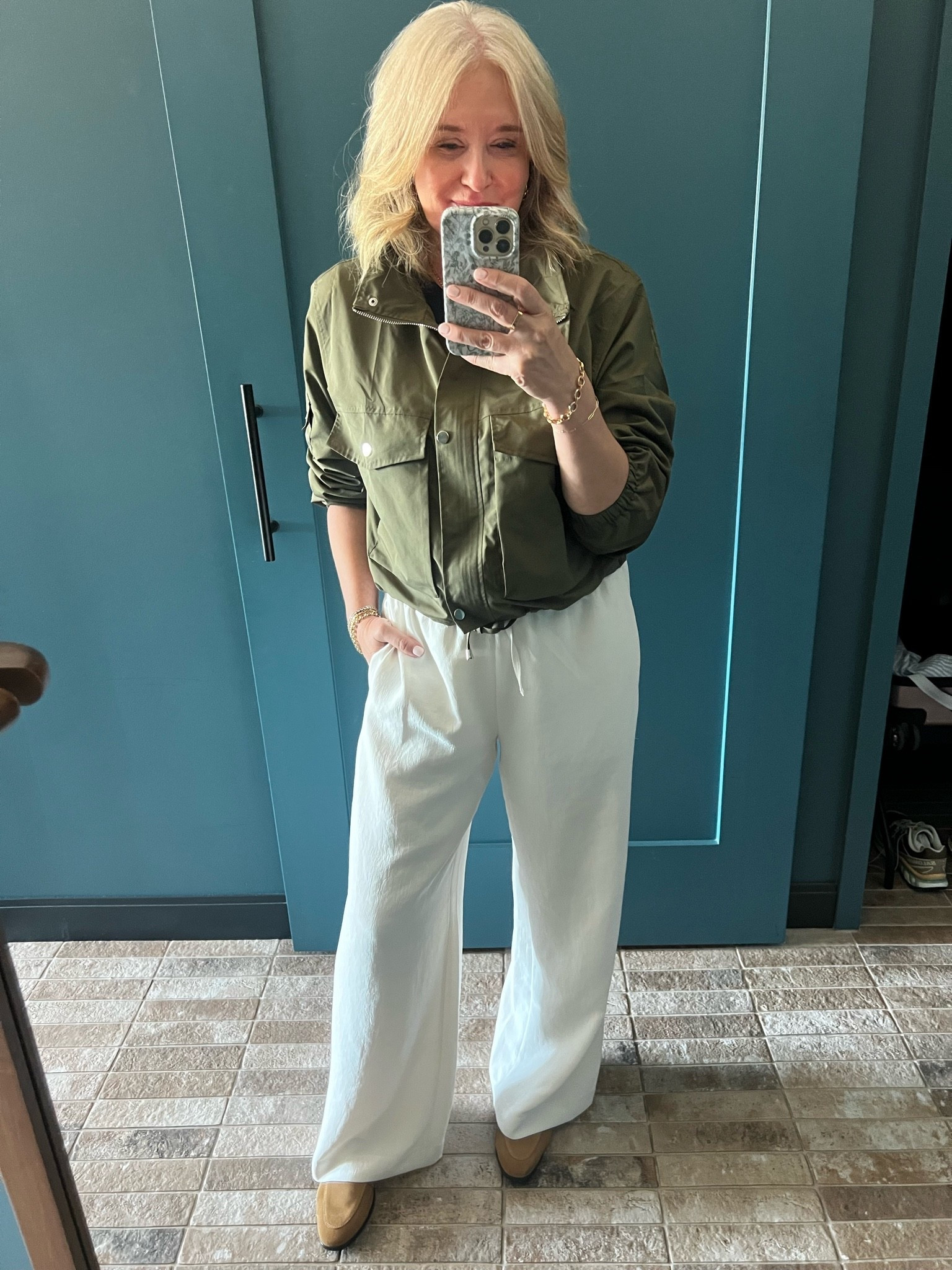 The pants everyone is talking about! 
Medium in pants
Large in jacket

#LTKdayinmylife #LTKootd #LTKOver40