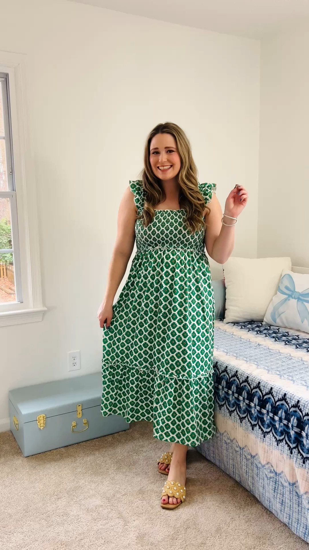 Hill House Nap Dress Dupe || Nap Dress Dupe || Green Dress || Amazon Dress 

#LTKSeasonal #LTKootd