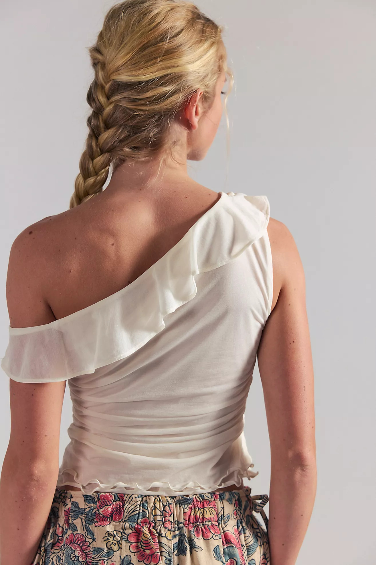 Isla Off-The-Shoulder Ruched Sleeveless Top | Free People (Global - UK&FR Excluded)