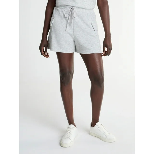 Scoop Women's and Women's Plus Ultimate ScubaKnit Cargo Shorts, Sizes XS-4X | Walmart (US)