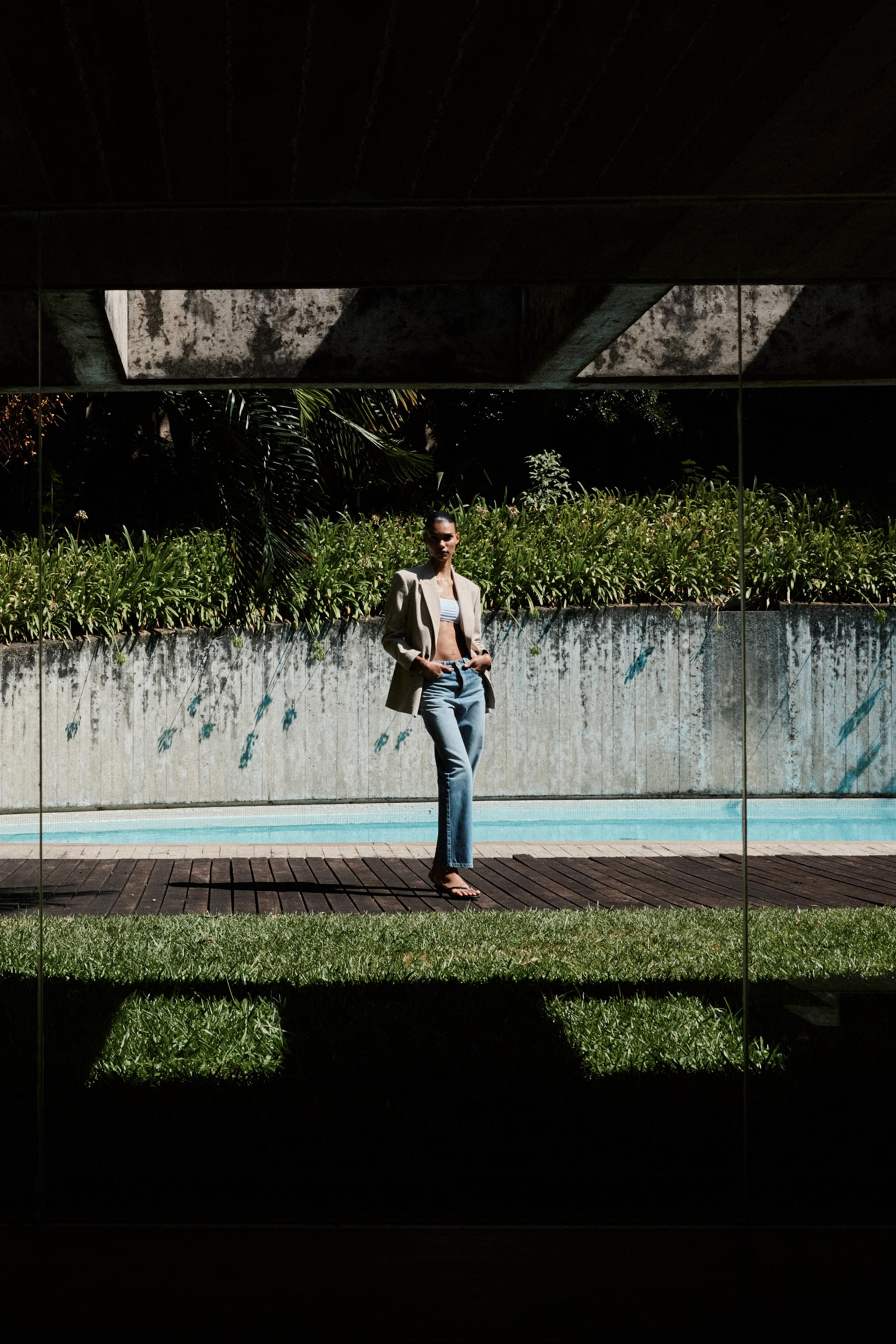 OVERSIZED DOUBLE BREASTED BLAZER | Zara US