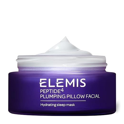 ELEMIS Peptide4 Plumping Pillow Facial Cooling Gel Sleep Mask Refreshes, Replenishes and Rehydrat... | Amazon (US)