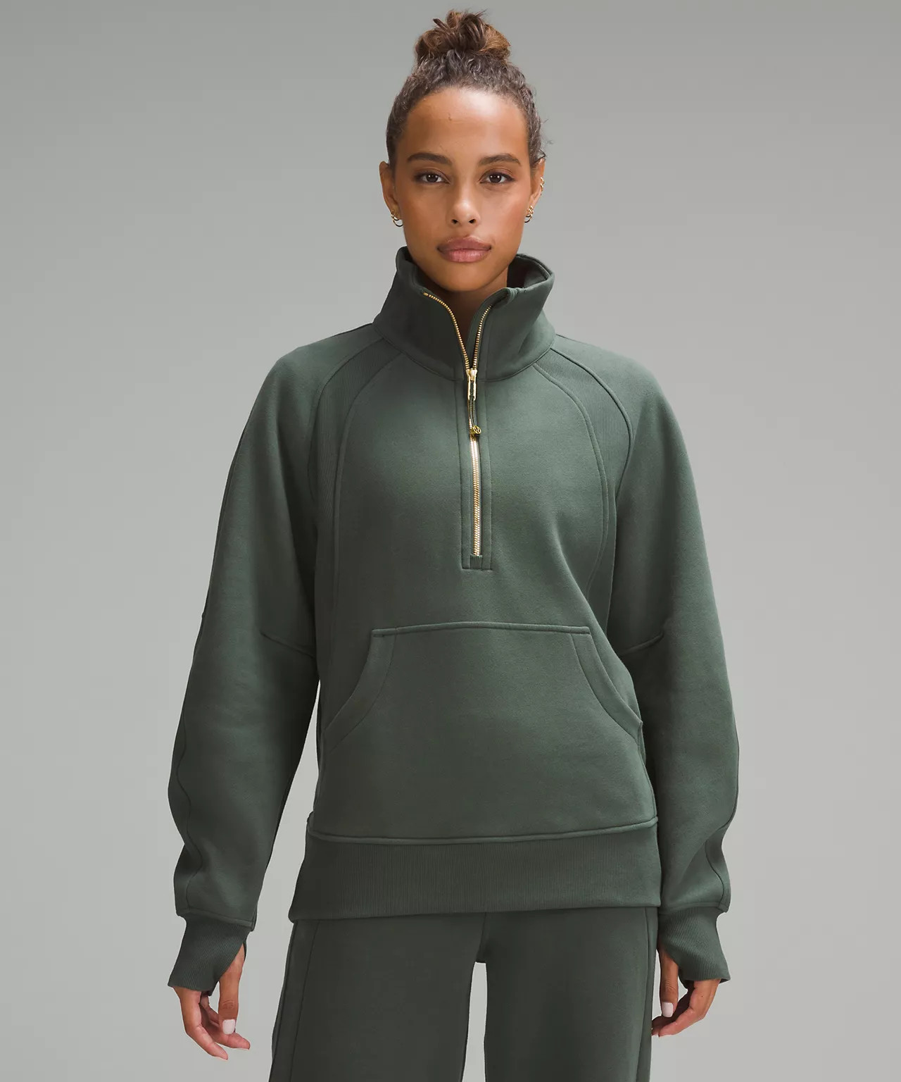 Scuba Oversized Funnel-Neck Half Zip *Long | Women's Hoodies & Sweatshirts | lululemon | Lululemon (US)
