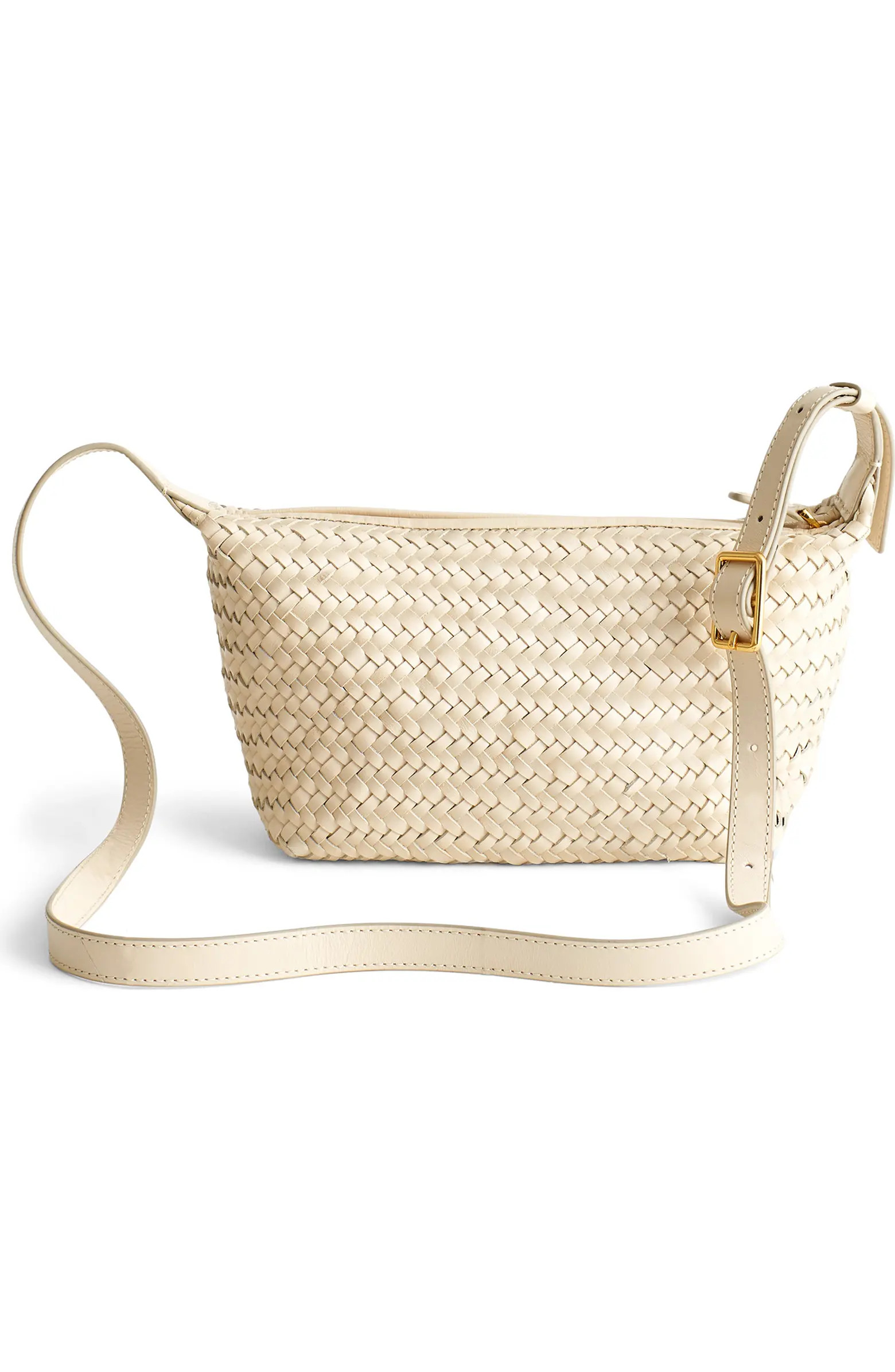 Madewell The Sling Woven Leather Crossbody Bag | Nordstromrack | Nordstrom Rack