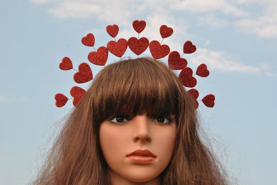 Queen of hearts headband Queen of hearts headpiece Hearts | Etsy | Etsy (US)