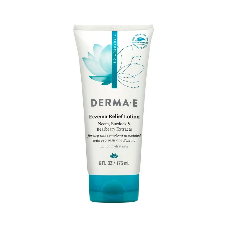Derma E Eczema Relief Dry Skin Lotion, 6 fl oz | Walmart (US)
