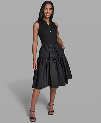 Women's Collared Tank Dress | Macy's