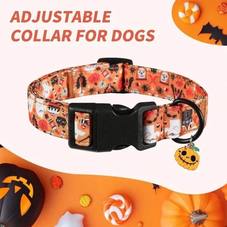 iDestry Halloween Dog Collars Anti Bite Neck Covers Pet Necklace Specific For Going Out Necking L... | SHEIN